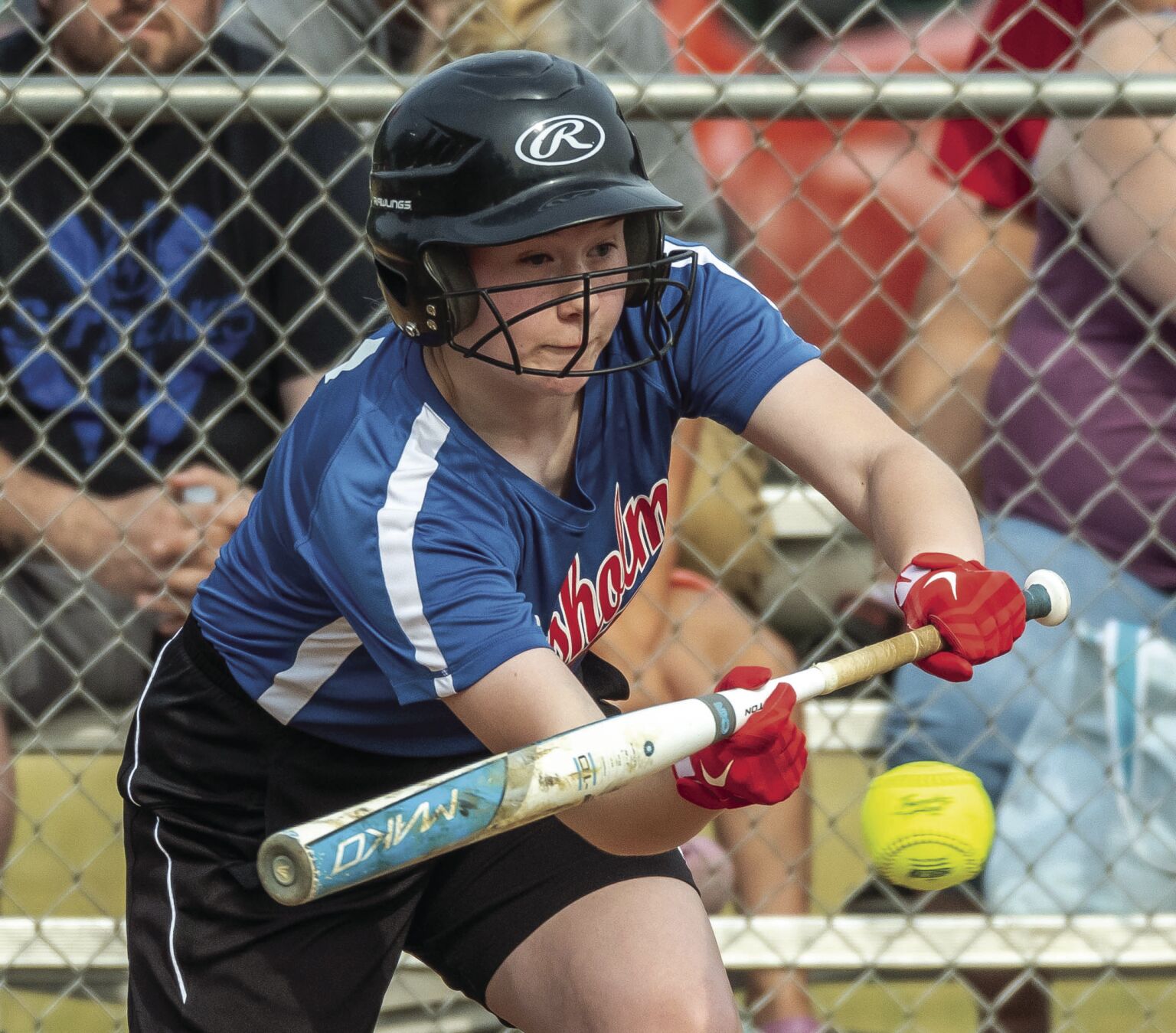 Monday night softball action